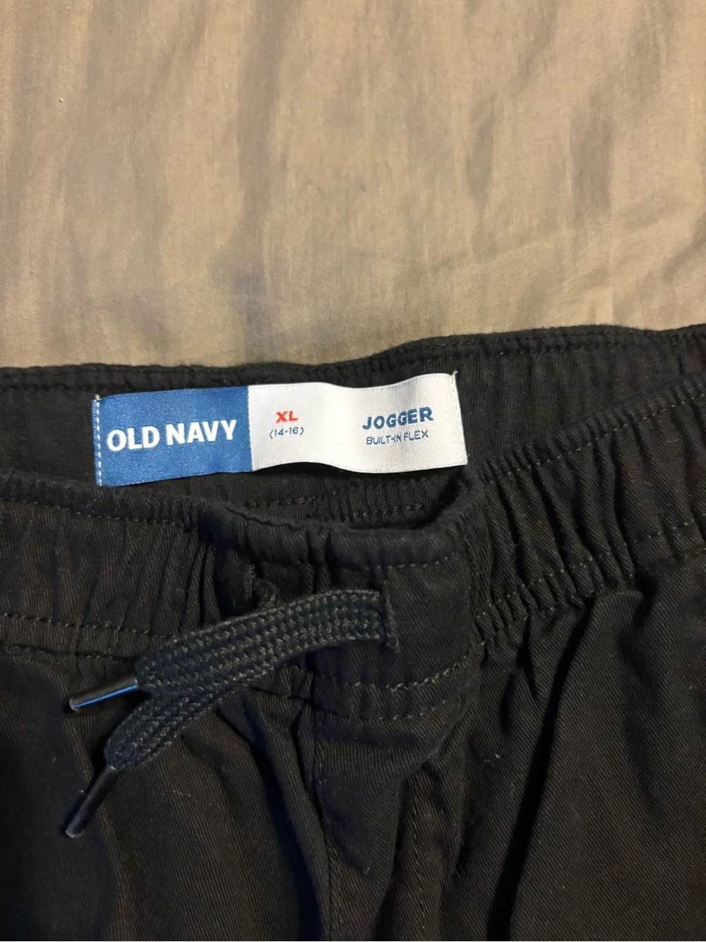 Boys XL khaki joggers